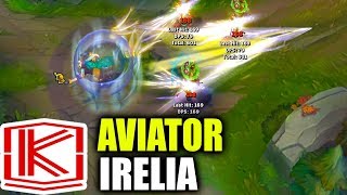 AVIATOR IRELIA REWORK SKIN SPOTLIGHT - League of Legends