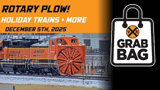 Grab Bag:  Rotary Plow, Holiday Trains + More!   | Weekly Top Trains (December 2025)