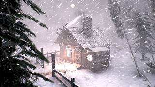 BRUTAL ALASKAN WINTER with ULTIMATE FREEZING COLD and Blizzard for Sleeping | Severe Arctic Wind