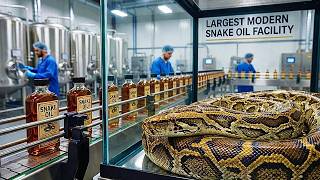 From Venomous Snake to Premium Oil: The Incredible Industrial Transformation Caught on Camera (4K)