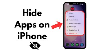 How To Hide Apps On iPhone | Home Screen, App Library & Face ID