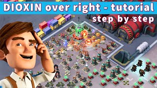 DIOXIN over right - step by step TUTORIAL - BOOM BEACH operation attack strategy & gameplay