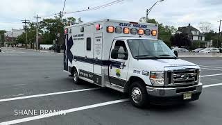 Atlantic Highlands First Aid Squad *NEW* Ambulance 85-58 Responding 5/25/25