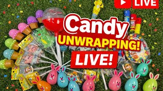 🔴 LIVE Colorful Candy Opening ASMR LIVE 🍬 Relaxing & Satisfying