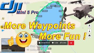 DJI Mini 5 Pro - Rounds the Lake Again ! - 🥳👀👍🥰