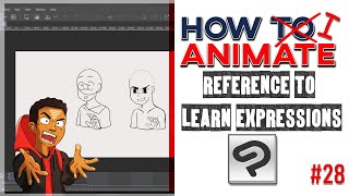 How to Animate | Use Reference for Expressions | Clip Studio Paint