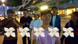 Splashing cash with Packet.cuts, Kenneth Foo and Loretta