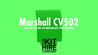 Marshall CV502 Full-HD 3G/HD-SDI Broadcast POV Camera