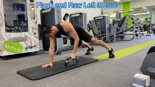 Water bottle workout