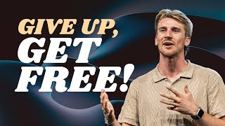 Why surrendering is the only way to really be free in Christ.