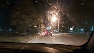Driving Walmart on Kelly highway to Grand Avenue Fort, Smith Arkansas