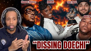 GLASSES MALONE CRASHES OUT 🤯 | Adin Ross DISS & Wack 100 CALL REACTION!!!