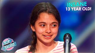This Young Girl Sings Opera With A Voice THAT Left Simon in Shock! He Can't Believe THIS 😲