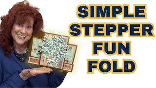 Easy Stand-Up Faux Stepper Card