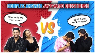 Is your BOYFRIEND BETTER than YOUR EX???? - Couples Answer SPICY Questions!!!