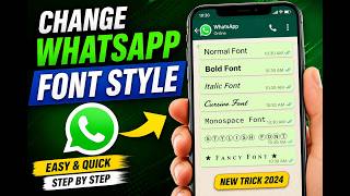 Whatsapp font hint වට්ස් ඇප් වලින් ලස්සන මැසේජ් යවමු how to sent beautiful massage