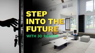 3D Video Render Walkthough with highly-detailed furniture and exterior views