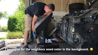 How to remove / install / drain  dodge neon srt4 intercooler