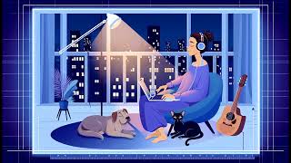 Dreamy Nights with Whispers and Warmth 🎹| Relaxing Beats for Study, Sleep & Chill