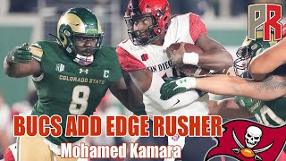 Pewter Pulse: BUCS ADD EDGE RUSHER Mohamed Kamara