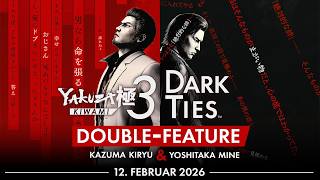 [DEUTSCH] Yakuza Kiwami 3 & Dark Ties | Double-Feature-Trailer