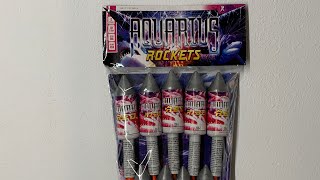 Aquarius Rockets : Rubro Vuurwerk : 11 Rockets