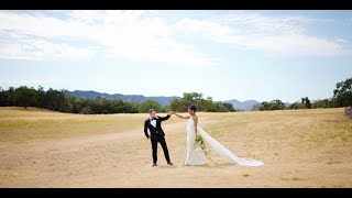 Britt Stewart (DWTS pro) and Daniel Durant | Emotional Wedding Highlight Film | Riata Ranch CA