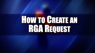 Creating an RGA Request on Meyer Online