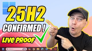 Windows 11 25H2 Confirmed! Watch the Real Proof Live