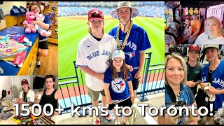 Travel Vlog! Family Vacation! Driving, Hotels, Shopping, Baseball & So Much More!