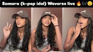 Samara (prelude) First Solo Live On Weverse (04/02/26) 😯🎶❤️ #prelude #samaralive #preludelivewevers