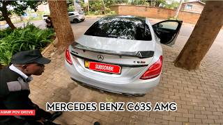 Relaxing POV Drive Through The City | Nairobi | W205 C63s AMG #pov #gopro