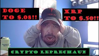 CRYPTO DROPS ! ALL MAJOR CRYPTOS DOWN BIG ! XRP LIVE ! BTC XRP DOGE #Doge #XRP #BTC #ETH #GME #AMC