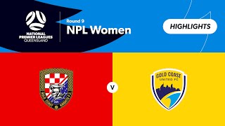 NPL Women Round 9 - Gold Coast Knights  vs Gold Coast United Highlights