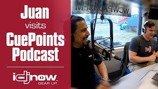 Juan visits with CuePoints Podcast – Live Interview
