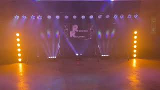 Custom light show using @DMXDesktop (early 2010’s Dance)