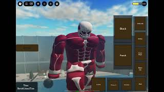 Being bertholt colossal titan in attack on titan paradis part2
