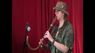 'Passtime with Good Company' Live looped on three crumhorns in different hats