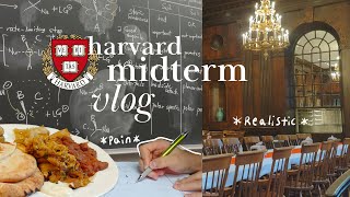 harvard midterm vlog 하버드 중간고사 브이로그 | why i've been away 🥲