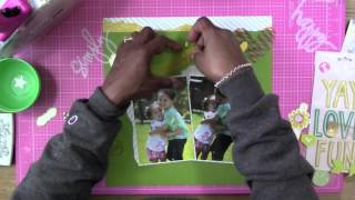 PROCESS VIDEO SCRAPTASTIC SIMPLY HAPPY