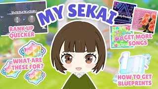 MY SEKAI GUIDE | Tips for Ranking Up Faster and Rare Items