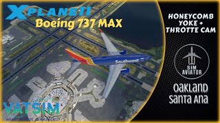 Real Armchair Pilot Live! | **Boeing 737 Max-7** to Santa Ana | VATSIM