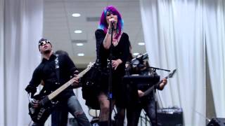 Midnight Shinigami performs "High School of the Dead" at Dolly House Runway 2013
