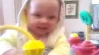 Aubrey in her play center