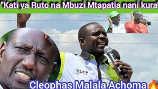 "Mtapatia nani kura Kati ya Ruto na Mbuzi "Malala