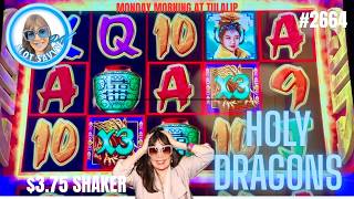 WOW🩷💰❤️‍🔥🍀👍🏻IT WAS A VERY INTERESTING DAY AT THE SLOTS, #triplefortunedragonrising , #slotmachines