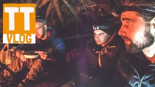 Wild Camping in Someone else's Shelter - Vlog