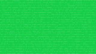 Green Screen | Animated Binary Code  Background great for AI (Artificial Intelligence)