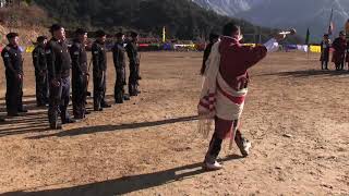 Marchang alcohol offering ceremony in Bhutan