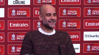 "I LIKE RICO LEWIS A LOT!" 💙 | Pep Guardiola FA Cup Press Conference Embargo | Newcastle vs Man City